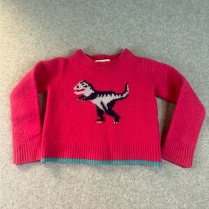 Kids Coach | Colette Dinosaur Wool/Cashmere Sweater 6y